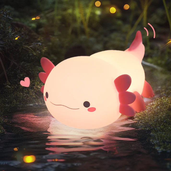 Axolotl éjjeli lámpa